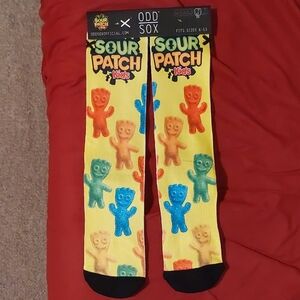 Sour Patch Kids crew Socks Size 6-13